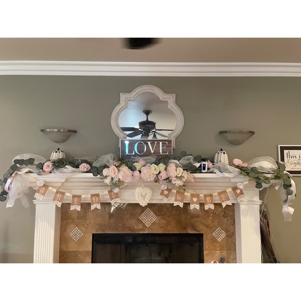 Bridal shower/Wedding garland 💍💐✨